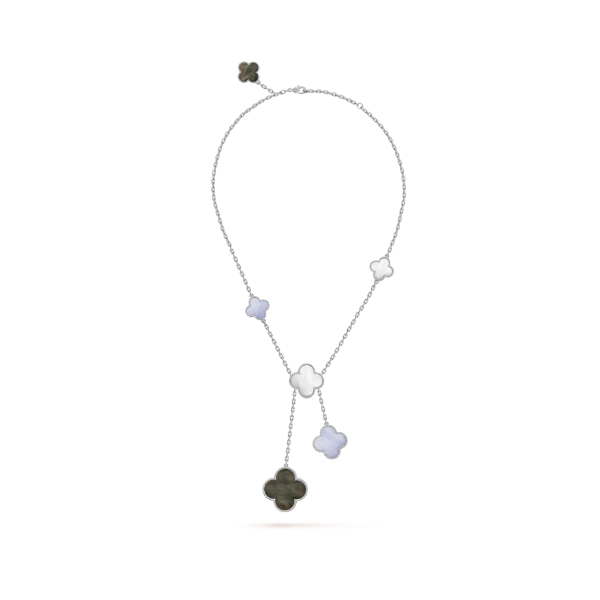 Magic Alhambra necklace, 6 patterns